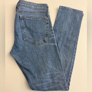 Y2K Rag & Bone/Jean Women's Low Rise Skinny Jeans Color Sunset Size 27